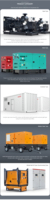 Groupe électrogène Prime Source 1800 kW en marche stable, alternateur de secours 2000 kW, groupe électrogène Commins 2500 kVA Qsk60g8 dans la zone minière