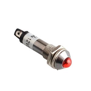 8 мм металлическая светодиодная индикаторная лампа предупреждающий пилотный свет - Product Image 3