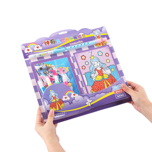 Sách Tô Màu Nước Kỳ Diệu Giáo Dục Trẻ Em Tái Sử Dụng Tùy Chỉnh Với Bút Nước - Product Image 6