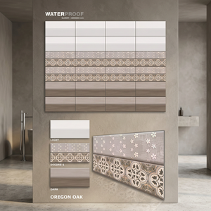 Azulejos de pared de cerámica brillante digital a precio barato de suministro de fábrica de La India azulejos interiores esmaltados de 30x60cm baño al aire libre - Product Image 5