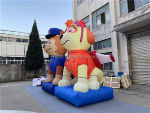 Reuze opblaasbare filmfiguur hond opblaasbaar dier cartoon voor evenementenreclame - Product Image 4