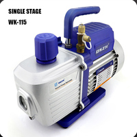 Pompe à vide monophasée DSZH WK-115 1,8 CFM 42 L/MIN pour climatisation et réfrigération HVAC