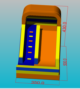Plaj şişme <span class=keywords><strong>dubai</strong></span> su kaydırağı şişme pembe slayt - Product Image 5