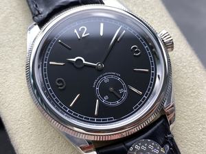 Montre mécanique de luxe de qualité supérieure 40 mm 8+ factory 904 acier ETA 7140 mouvement 52-509 cadran noir or 1908 - Product Image 2