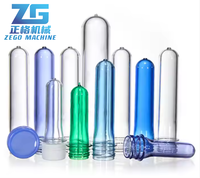 Bouteille en plastique bleue de 5 gallons personnalisée 1 litre 2 litres 19 litres 20 litres préforme PET 750 grammes pour souffler le baril de bouteille d'eau minérale
