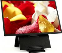 Moniteur portable 23,8 pouces en gros, 100 Hz FHD IPS, grand écran pour ordinateur portable, PC de bureau avec haut-parleur intégré USB-C pour le travail