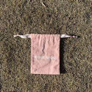 Factory Price Small <b>Drawstring</b> Jewelry <b>Pouch</b> Customized Cotton Fabric Gift Packaging <b>Pouch</b> With Logos - Product Image 1
