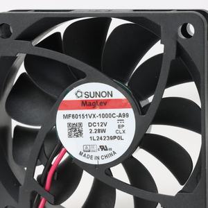 พัดลมระบายความร้อนแบบแกน SUNON MF60151VX-1000C-A99 ไฟฟ้า 60x60x15 มม. 12VDC 165mA 2.28W 5400RPM 30.4CFM แบบ Vapo Bearing สำหรับตู้และอินเวอร์เตอร์ - Product Image 6