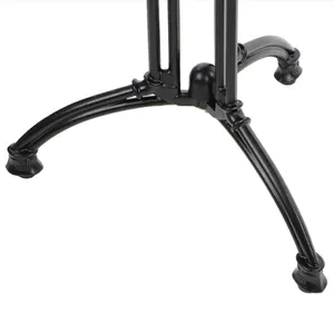 New Design Rustic Antique Simple Cheap Removable Long Shapes Metal Cast Iron Table Legs For Sale