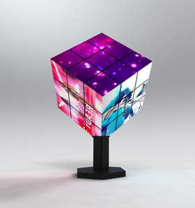 Creative Indoor <strong>Magic</strong> Cube Cuboid LED Display Panel Indoor Creative <strong>Magic</strong> Cube Cuboid Square LED Cube Display <strong>Screen</strong> for Retail - Product Image 1
