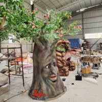 Arbre parlant mécanique pour parc d'attractions d'équipements de divertissement