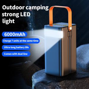 Banco de Energía Solar Portátil de Alta Capacidad para Exteriores, 60000mAh, 50000mAh, 30000mAh, 120W, con Cable Cargador, Venta al Por Mayor - Product Image 4