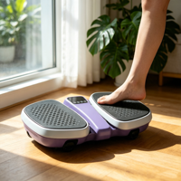 Mini plateforme vibrante sans fil pour le remodelage corporel, la tonification et le bien-être, machine de fitness pour le corps entier