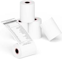 Bobine de papier thermique pour imprimante de bordereaux de livraison, rouleaux de papier thermique pour caisse enregistreuse, rouleaux de papier thermique pour terminal de paiement, papier thermique 80x80