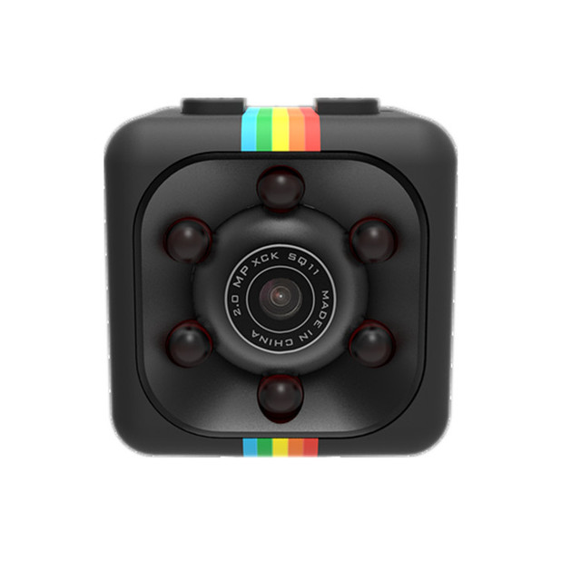 SQ11 Mini Portable Full HD 1080P Action Camera with CMOS Imaging Sensor Night Vision and Recording Function for Outdoor Sports