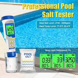 YIERYI Caneta Testadora Digital de Água para Piscina 7 em 1 PH/EC/TDS/Salinidade/ORP/S.G./Medidor de Temperatura com Luz de Fundo para Piscinas, Aquários e Spas - Product Image 5
