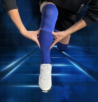 En gros : Chaussettes de football sans pied, Manchons de compression pour mollets de football, Manchons de compression pour jambes de football