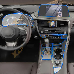 Película transparente de Tpu para Lexus RX ES LS, pegatina Interior de coche, consola central, salida de aire, engranaje de navegación, Panel de puerta de salpicadero - Product Image 6