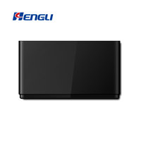 Receptor Digital HD 1080P DVB-T2 H.265/H.264 HEVC con Decodificador de TV, Salida Ethernet de 10 bits para Italia