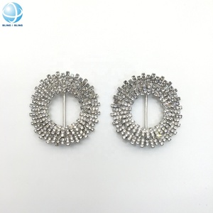 2021 New Fashion Crystal Rhinestone <strong>Shoe</strong> Ornament <strong>Shoe</strong> Buckle for Women <strong>Shoe</strong> <strong>Accessories</strong> - Product Image 4