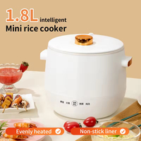 Mini cuiseur à riz électrique intelligent 600W 220V 1.8L petit certificat CE CB domestique