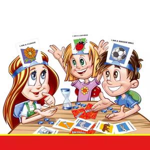 Juego de Mesa <span class=keywords><strong>Guess</strong></span> <span class=keywords><strong>What</strong></span> Am I, Juego de Mesa de Entrenamiento de Pensamiento, Juguete Educativo para 2-3 Jugadores, Unisex - Product Image 6