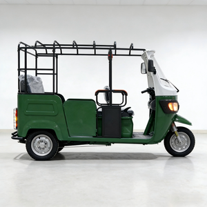 Tuk Tuk Eléctrico de 2 Plazas con Cabina Cerrada->1000W 60V Alta Potencia Certificado por DOT Triciclo <span class=keywords><strong>Taxi</strong></span> con Capacidad de Carga de 400 kg - Product Image 1