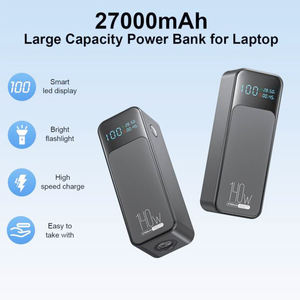 Oraimo nuevo <span class=keywords><strong>140W</strong></span> 27000mAh portátiles <span class=keywords><strong>Powerbank</strong></span> carga súper rápida cargador de Luz Portátil Pd Ac teléfono ordenador banco de energía para ordenador portátil - Product Image 3