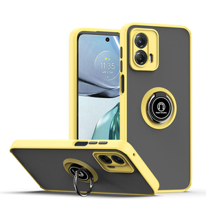 Expédition rapide pour Motorola G 5G Sports Design <span class=keywords><strong>coque</strong></span> de téléphone avec porte-anneau magnétique dur givré mat PC couverture arrière - Product Image 4