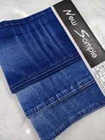E3939 Tissu en denim indigo 100% coton sergé de haute qualité Ridig 11z 190cm