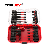 23PCS Impact Driver Bit Set with Sockets 1/4 Hex Shank Power Drill Accessories S2 Steel Hand Tools