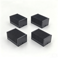 Service de prototypage rapide sur mesure par usinage CNC, fraisage, tournage, électroérosion à fil, pour dissipateurs thermiques en acier inoxydable et aluminium