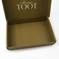 Boîtes d'emballage en carton brun avec rembourrage, grandes boîtes personnalisées avec logo, emballage d'expédition, boîtes d'emballage pour chapeaux et vêtements