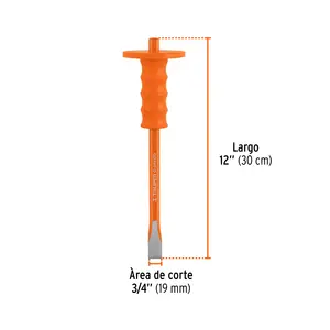BOX 4 Ciseaux à découper à froid 3/4 X 12' avec poignée, TRUPER - Product Image 2