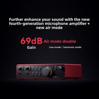 SCARLETT SOLO 4I4, Grabadora de Música de Cuarta Generación, Interfaz de Grabación de Audio, Tarjeta de Sonido de Cuarta Generación