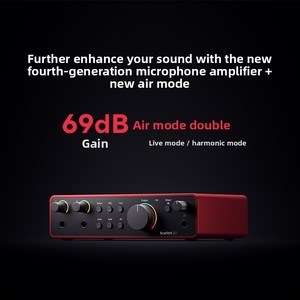Interface d'enregistrement audio <span class=keywords><strong>SCARLETT</strong></span> <span class=keywords><strong>SOLO</strong></span> 4I4 de 4e génération, carte son d'enregistrement de 4e génération - Product Image 3