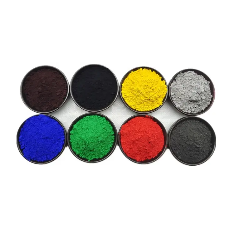 Manufacturers wholesale iron oxide, color pigments for coloring bricks and cement, iron oxide for ceramic, coatings, rubber