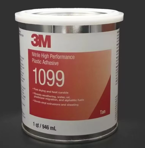 Adhésif plastique haute performance en nitrile 3M 1099 original, grade de viscosité ISO VG 15, 946ML/148ML/18.9L - Product Image 3