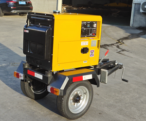 Im lặng Trailer <span class=keywords><strong>DIESEL</strong></span> Máy phát điện đặt 3KW <span class=keywords><strong>5KW</strong></span> 6KW 7kW 8KW 10KW 12KW 15KW Trailer im lặng Máy phát điện <span class=keywords><strong>diesel</strong></span> - Product Image 3