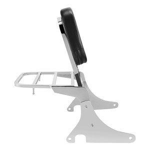 TCMT Respaldo de Motocicleta con Portaequipajes Compatible con <span class=keywords><strong>Kawasaki</strong></span> <span class=keywords><strong>Vulcan</strong></span> VN400 VN800 1995-2012 XF190306 - Product Image 3