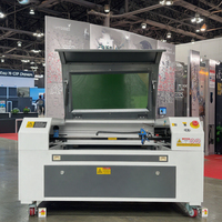 Máquina de Grabado y Corte Láser CO2 CNC de 700x500 mm para Madera/MDF/Papel, Refrigerada por Agua, Compatible con DXF/LAS, Garantía de Dos Años