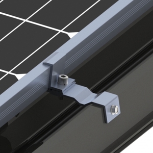 ระบบติดตั้งแผงโซลาร์เซลล์กันน้ำ รางระบายน้ำแบบ M สำหรับหลังคาโรงรถ BIPV - Product Image 5