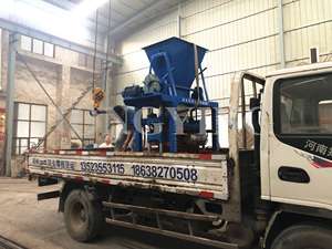 Pequeña máquina de fabricación de ladrillos completamente automática con tolva hecha en China - Product Image 6