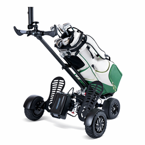 Scooter de golf 3 en 1, chariot à pousser et à tirer avec porte-sac pour utilisation sur le parcours ES1388 Eswing 2025 Nouveau produit Quatre roues 1 - Product Image 5