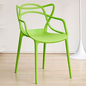 Sillas <span class=keywords><strong>de</strong></span> Plástico Apilables <span class=keywords><strong>para</strong></span> Jardín, Restaurante o Terraza, Económicas, con Respaldo y Asiento <span class=keywords><strong>de</strong></span> PP - Product Image 5