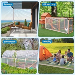 Telo Trasparente in PVC per Esterni, Protezione Solare e Antivento per Balconi, Impermeabile, Tagliabile, Vendita all'Ingrosso - Product Image 4