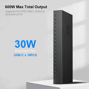 Sipolar kim loại FCC chứng nhận USB <span class=keywords><strong>Hub</strong></span> Din Rail 16 công nghiệp c-165pd sạc Docking Station USB C <span class=keywords><strong>HUB</strong></span> - Product Image 6