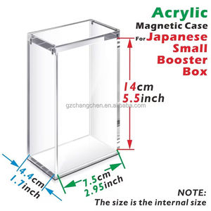 Caja de Entrenador Élite de Pokémon de Acrílico con Tapa Magnética, Precio de Fábrica, Estuche de Almacenamiento de Acrílico para Caja de Sobres de Pokémon TCG para Guardar Cartas de Pokémon - Product Image 5