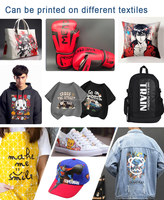 Máquina de Impresión textil para camisetas de lona Dtf A3, máquina de impresión de camisetas, impresora Dtf, trazador de ropa, impresoras de película PET