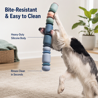 Gamelle et tapis à lécher pliables 3-en-1 en silicone alimentaire antidérapant et anti-étouffement pour chien, idéal pour les voyages en extérieur